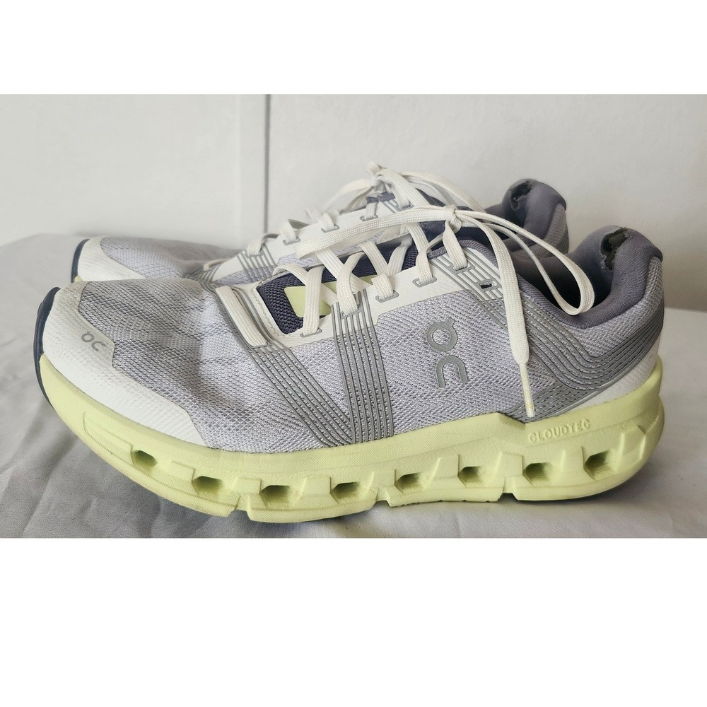 On Cloudgo Womens Running Shoes Frost Hay Grey Yellow 55.98232 Size 9
